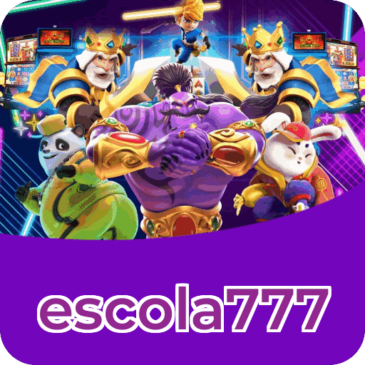 Material promocional do app escola777 — ilustração, não métricas auditadas nesta página